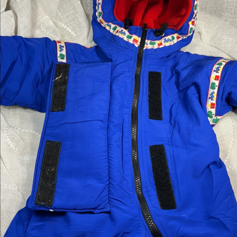 Wintergreen handmade fully lined with hood winter suit Size 12mo K00055 - Picture 7 of 15